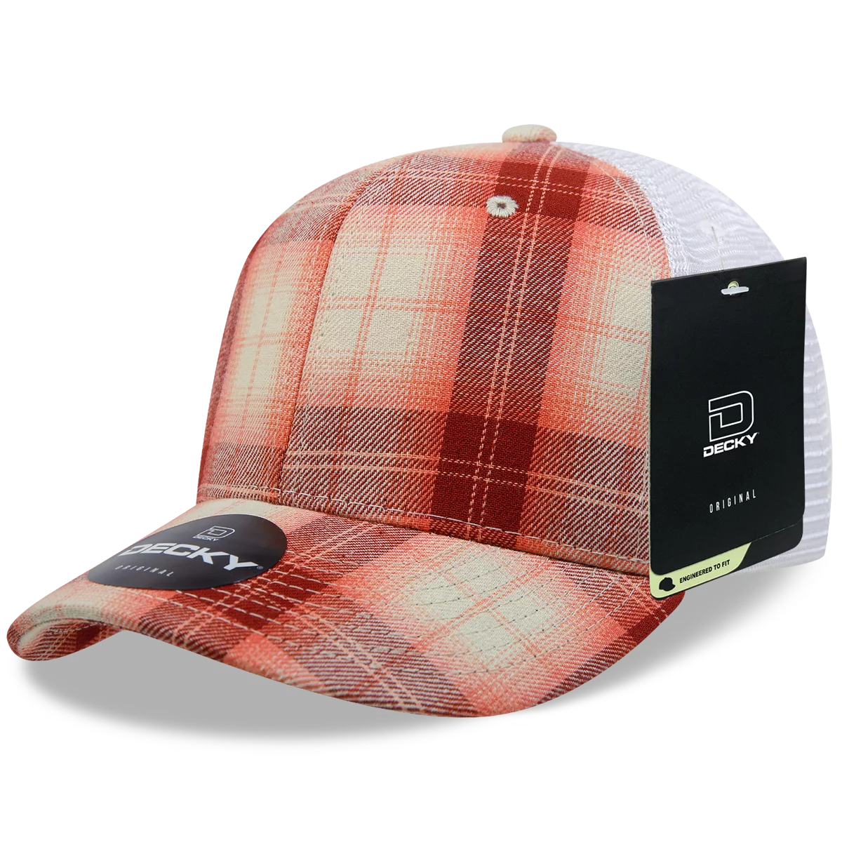 Decky Headwear 6017 in Plaid Patterns, Set 1