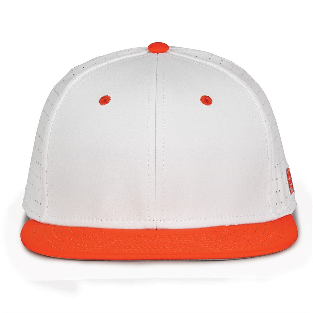 The Game GB998 Perforated GameChanger White Front Combo Embroidered With Your Logo - AtlanticCoastSports