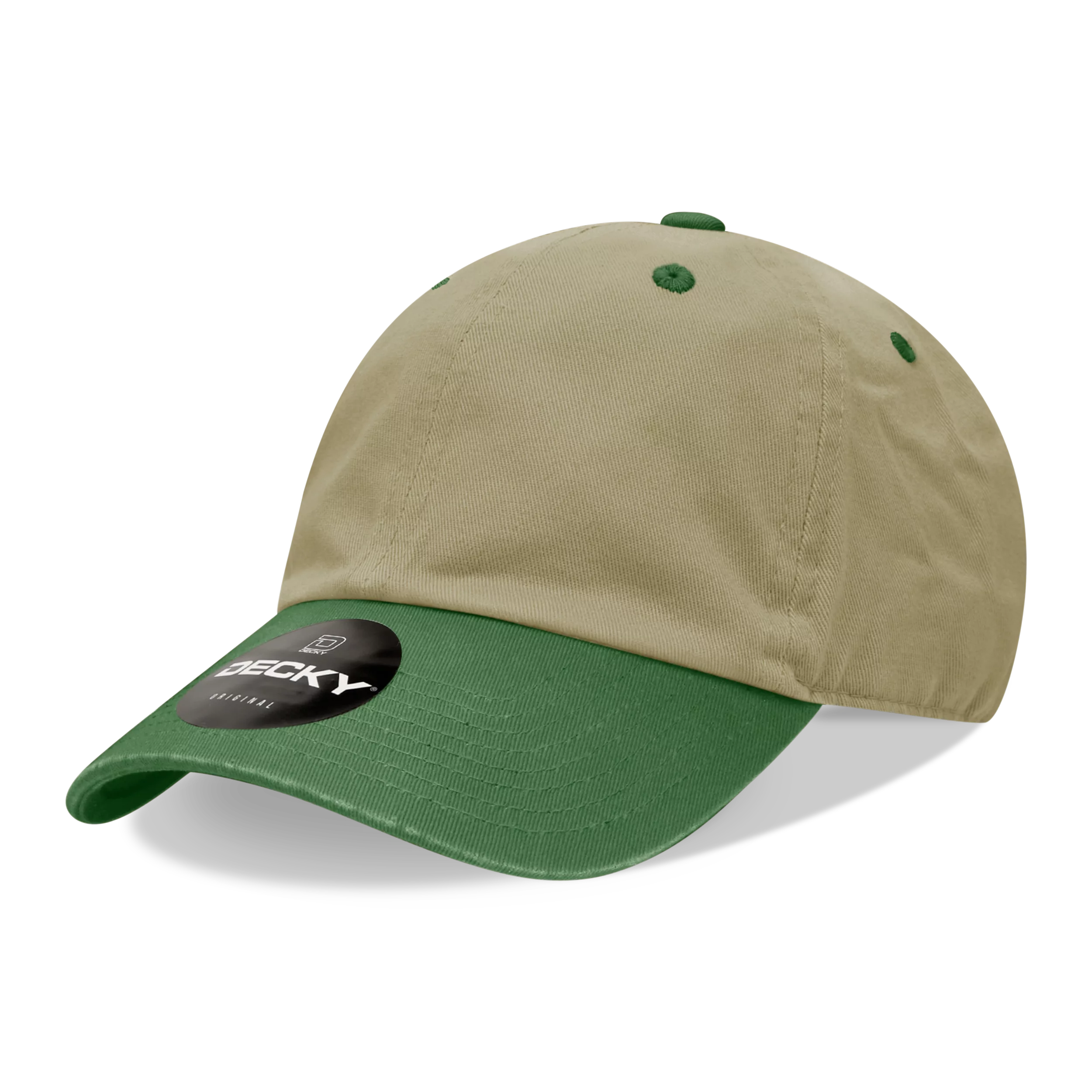 Decky Headwear 205 in Solid and Dual-Colors (Embroidered with Your Logo)