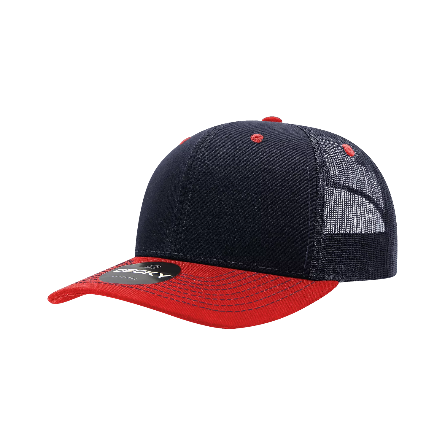 Decky Headwear 6031 in Dual-Colors (Embroidered with Your Logo)