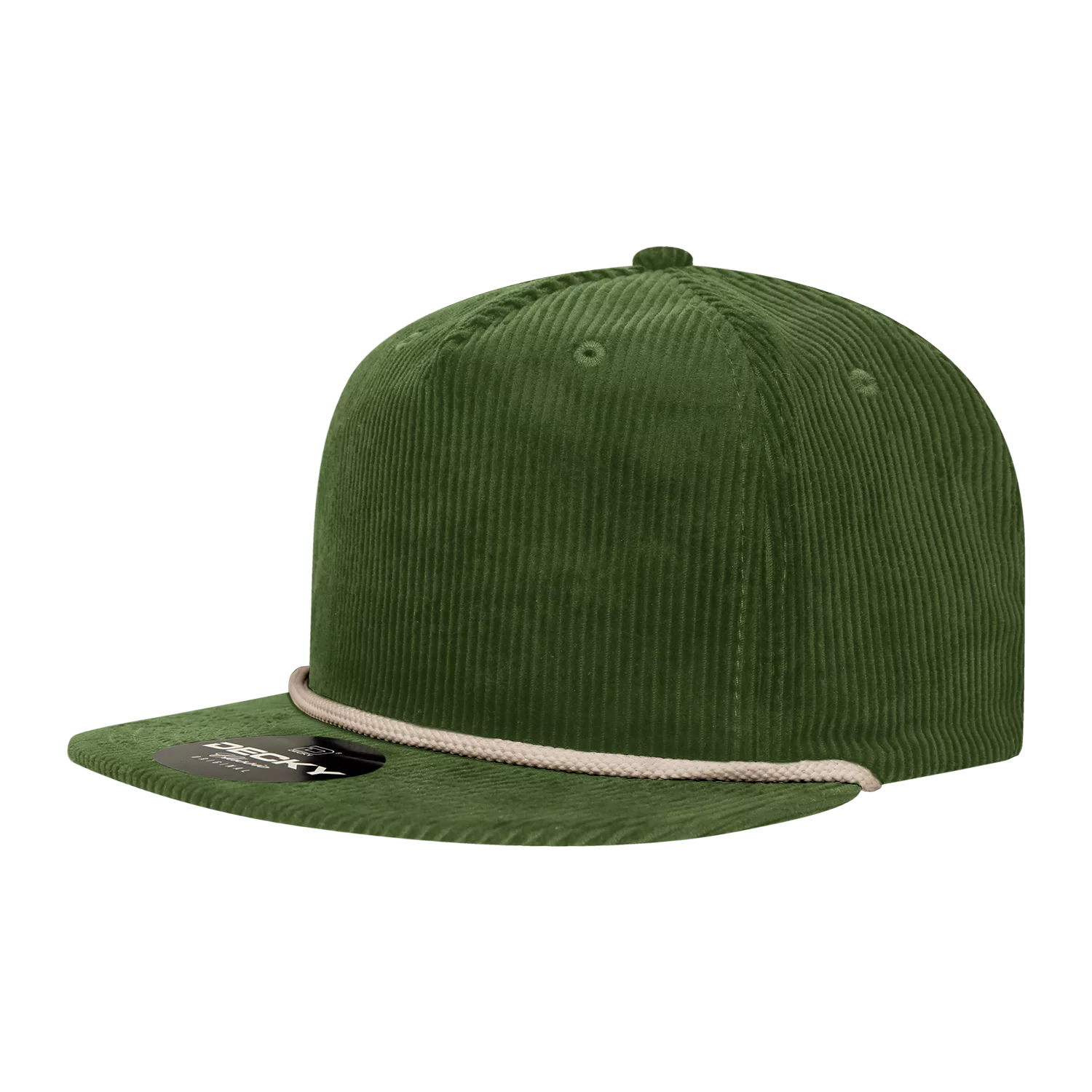 Decky Headwear 6043 in Solid and Dual-Colors (Embroidered with Your Logo)