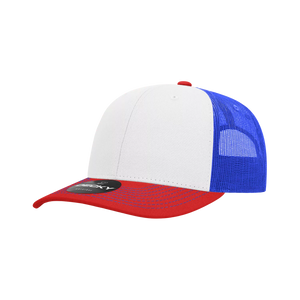 Decky Headwear 6031 in Tri-Colors (Embroidered with Your Logo)