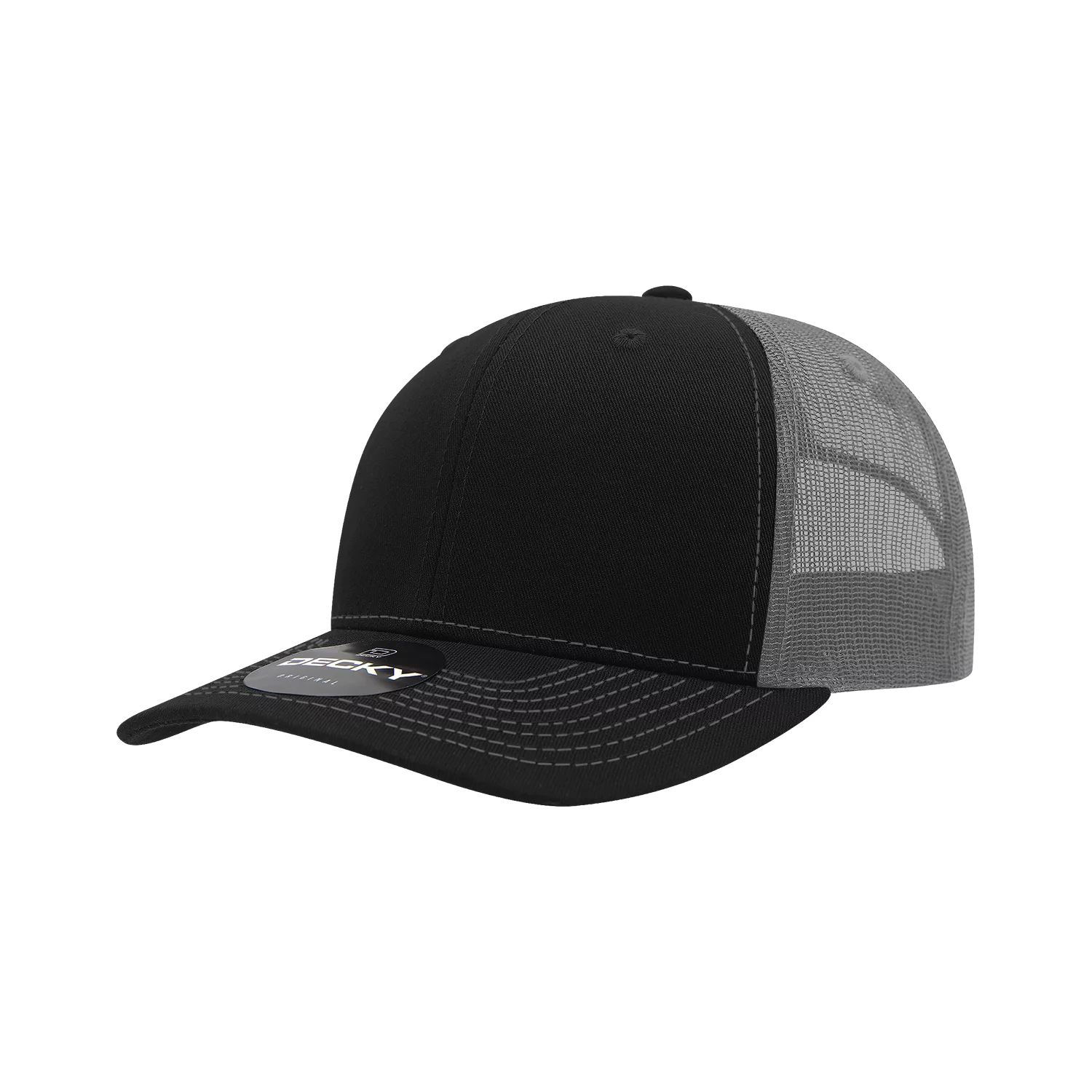 Decky Headwear 6031 in Tri-Colors (Embroidered with Your Logo)
