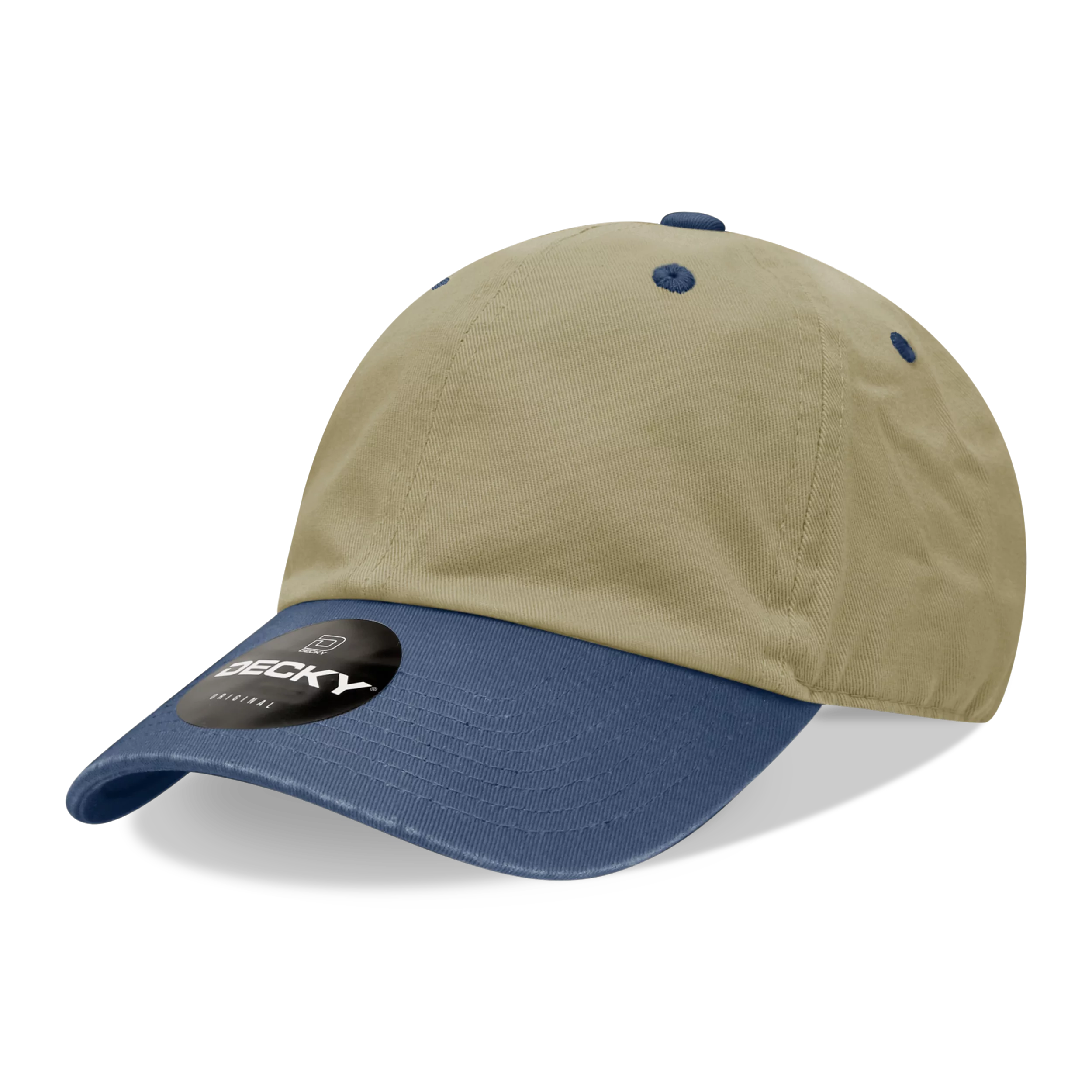 Decky Headwear 205 in Solid and Dual-Colors (Embroidered with Your Logo)