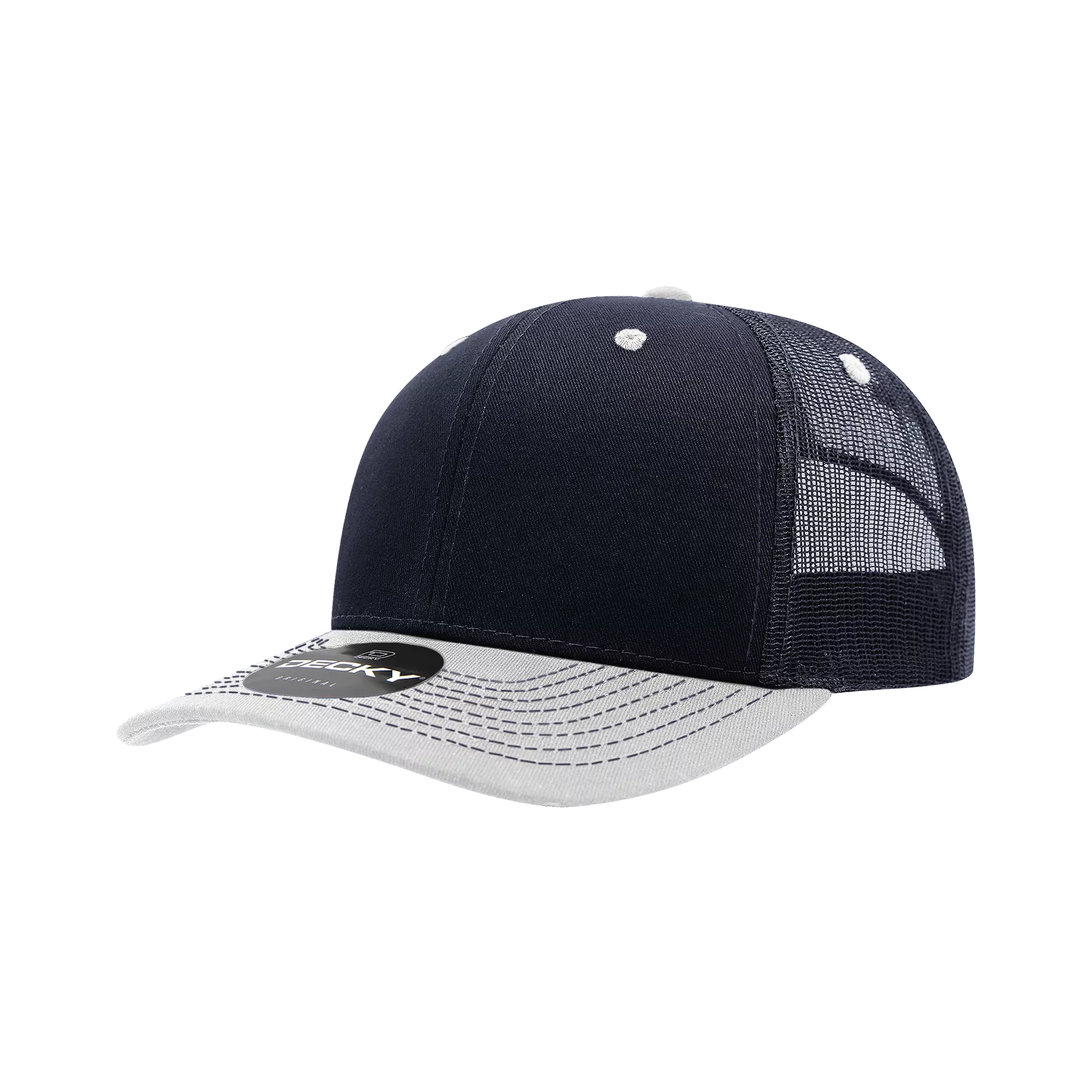 Decky Headwear 6031 in Dual-Colors (Embroidered with Your Logo)