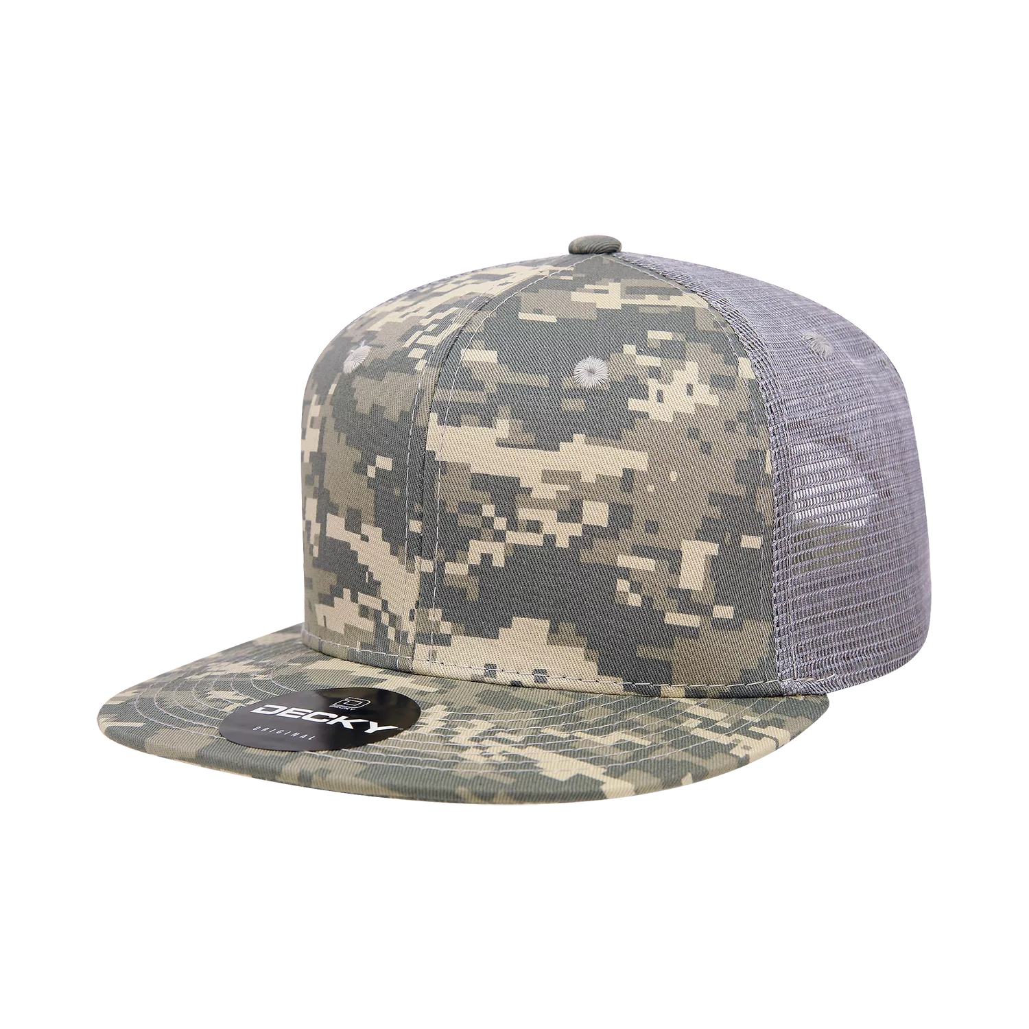 Decky Headwear 1055 in Solid and Tri-Colors (Embroidered with Your Logo)