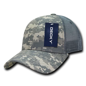Decky Headwear 218 in Camouflage and Tri-Colors