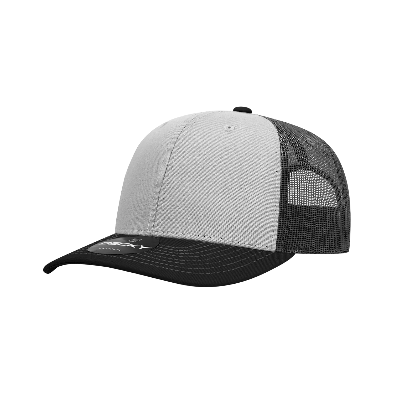 Decky Headwear 6031 in Tri-Colors (Embroidered with Your Logo)
