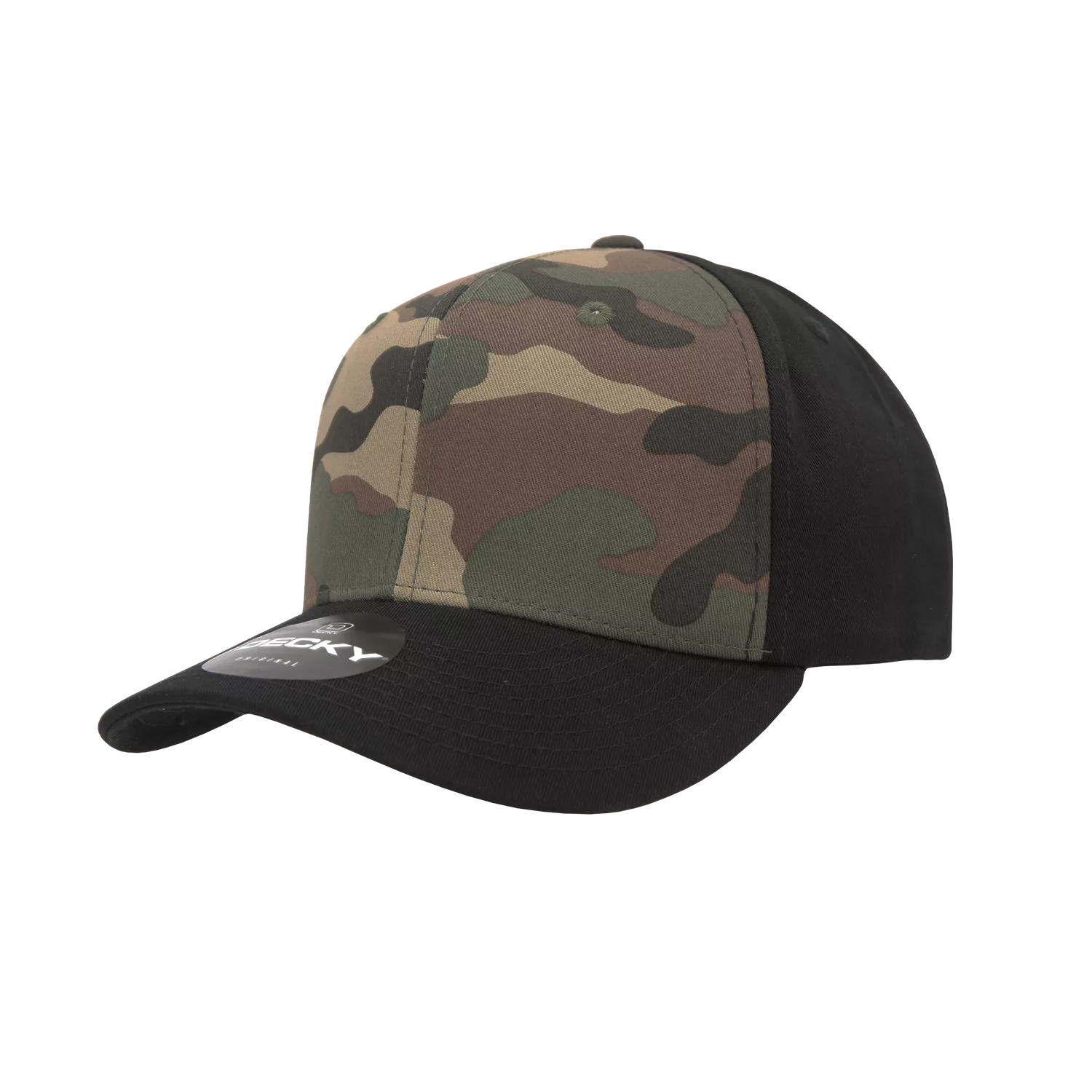 Decky Headwear 1048 in Camouflage and Tri-Colors (Embroidered with Your Logo)
