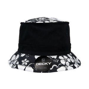 Decky Headwear 456 in Floral Print (Embroidered with Your Logo)