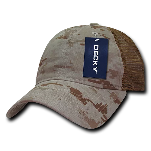 Decky Headwear 225 in Camouflage Print