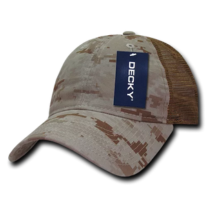 Decky Headwear 225 in Camouflage Print