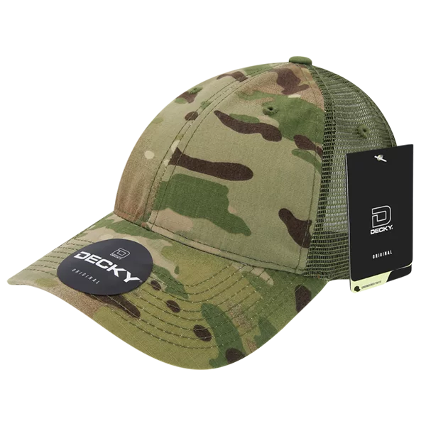 Decky Headwear 6305 in Camouflage Tri-Color