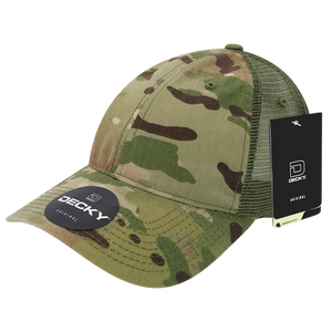 Decky Headwear 6305 in Camouflage Tri-Color