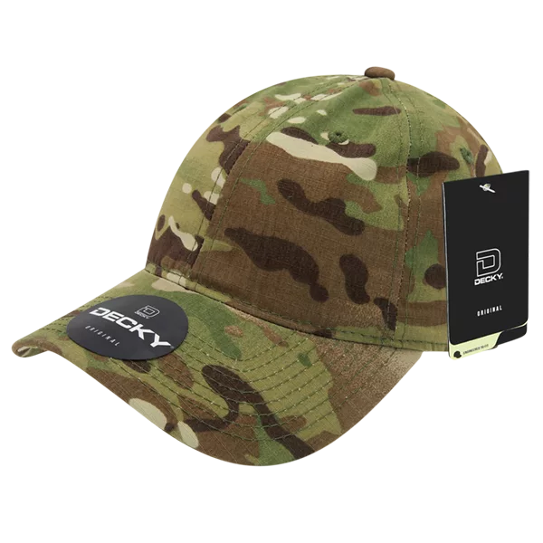 Decky Headwear 6300 in Camouflage Print (Embroidered with Your Logo)