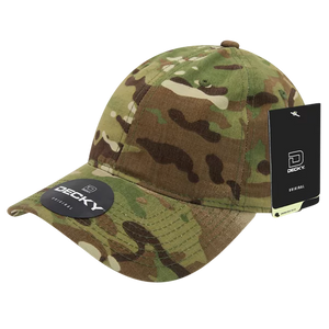 Decky Headwear 6300 in Camouflage Print (Embroidered with Your Logo)