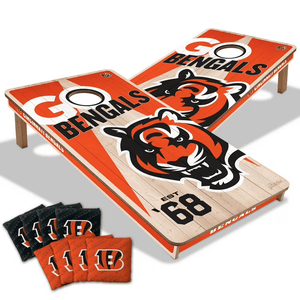 Cincinnati Bengals All Wood Cornhole 2x4 by youthefan