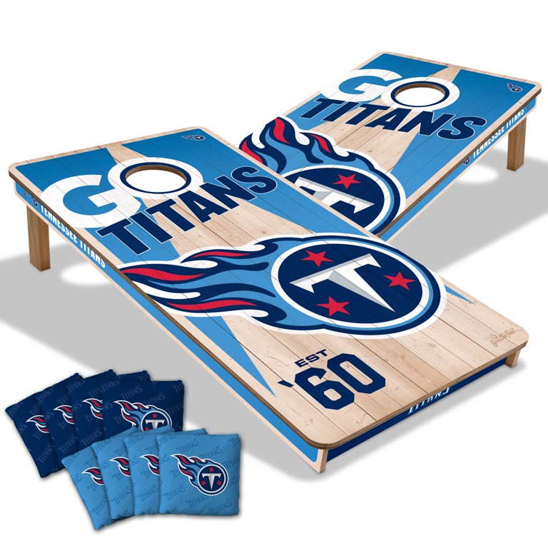 Tennessee Titans All Wood Cornhole 2x4 by youthefan