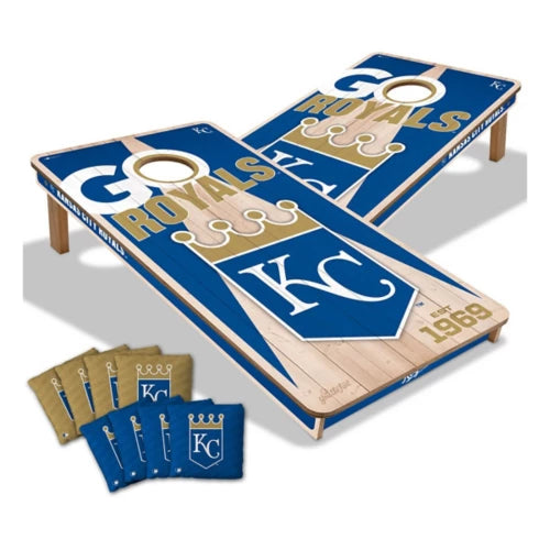 Kansas City Royals All Wood Cornhole 2x4 by youthefan