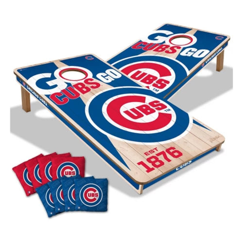 Chicago Cubs All Wood Cornhole 2x4 by youthefan