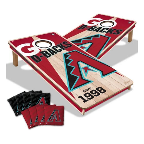 Arizona Diamondbacks All Wood Cornhole 2x4 by youthefan