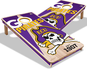 East Carolina Pirates All Wood Cornhole 2x4 by youthefan
