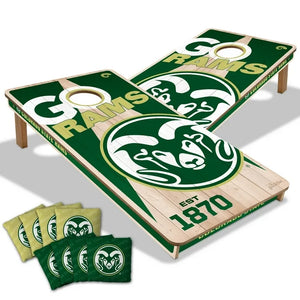 Colorado State Rams All Wood Cornhole 2x4 by youthefan