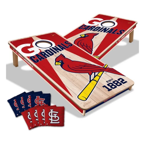 St. Louis Cardinals All Wood Cornhole 2x4 by youthefan