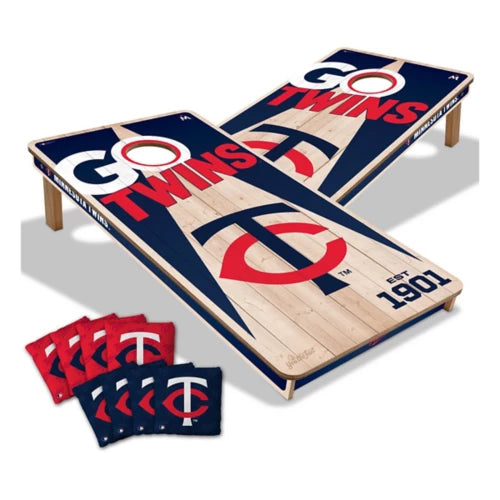 Minnesota Twins All Wood Cornhole 2x4 by youthefan