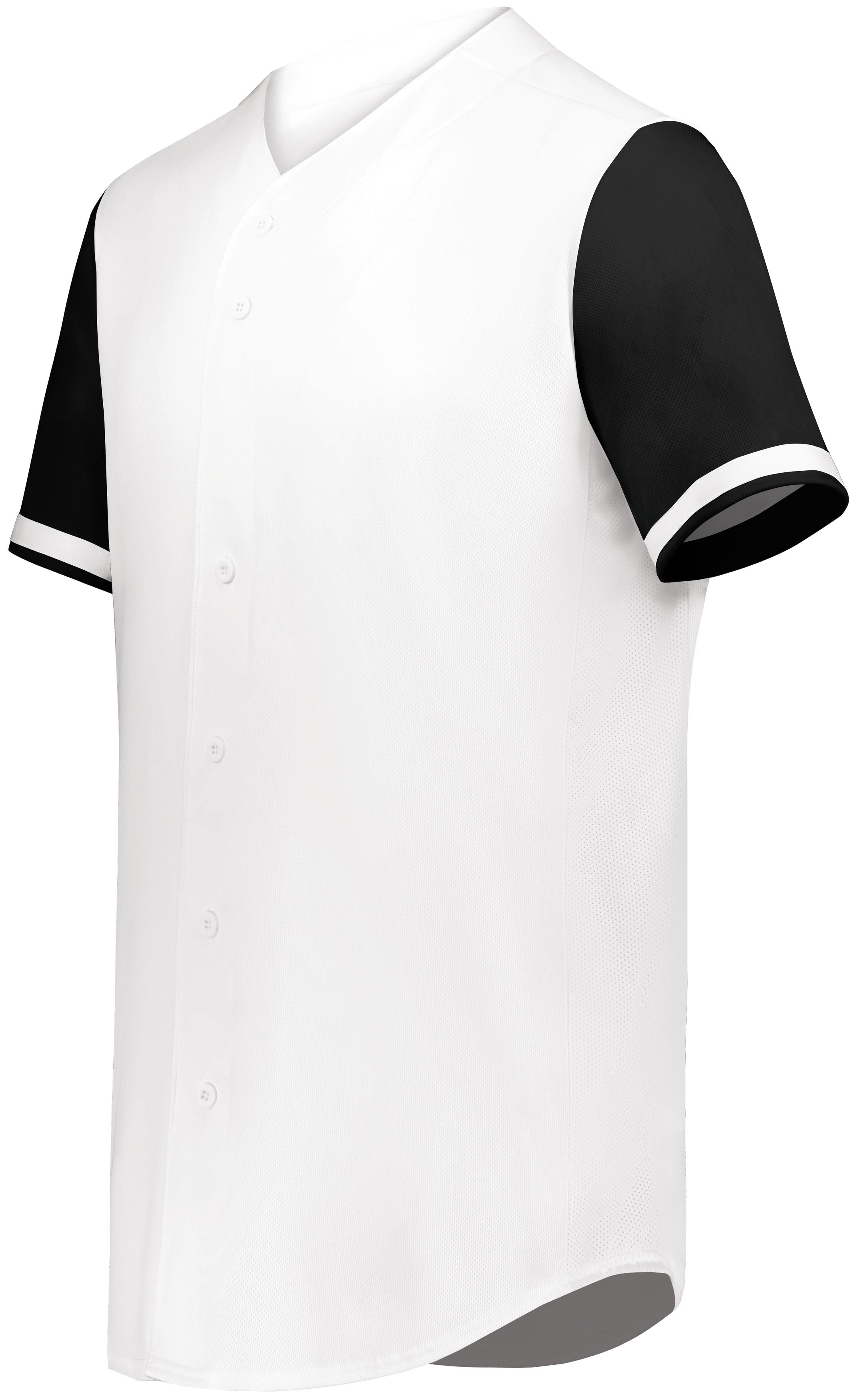 Cutter+ Full Button Baseball Jersey (Light colors, Printed with your logo) - AtlanticCoastSports