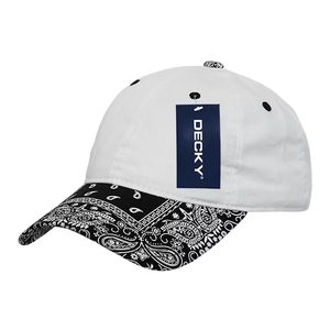 Decky Headwear 256 in Dual-Colors (Embroidered with Your Logo)