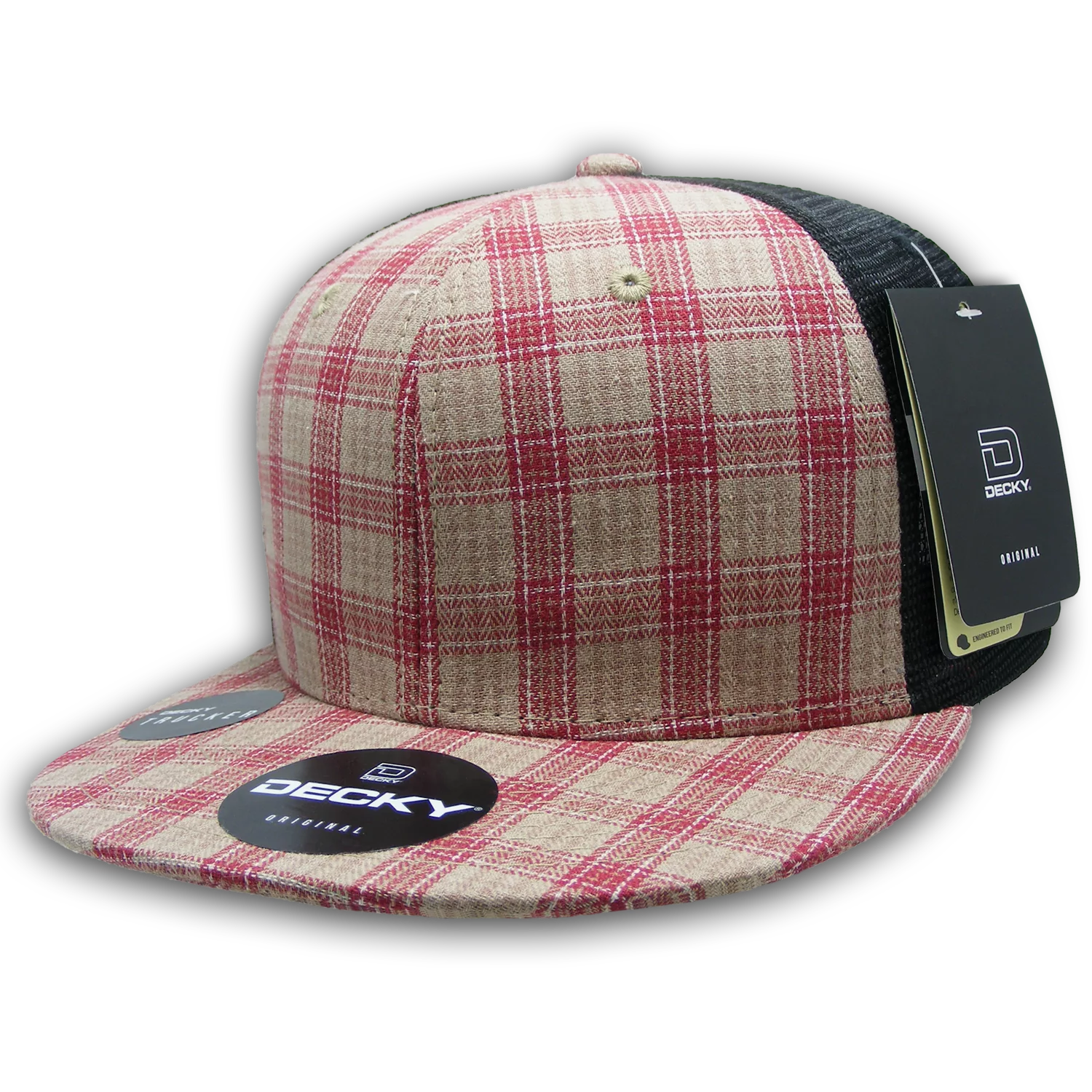 Decky Headwear 6016 in Plaid Patterns