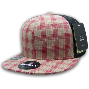 Decky Headwear 6016 in Plaid Patterns