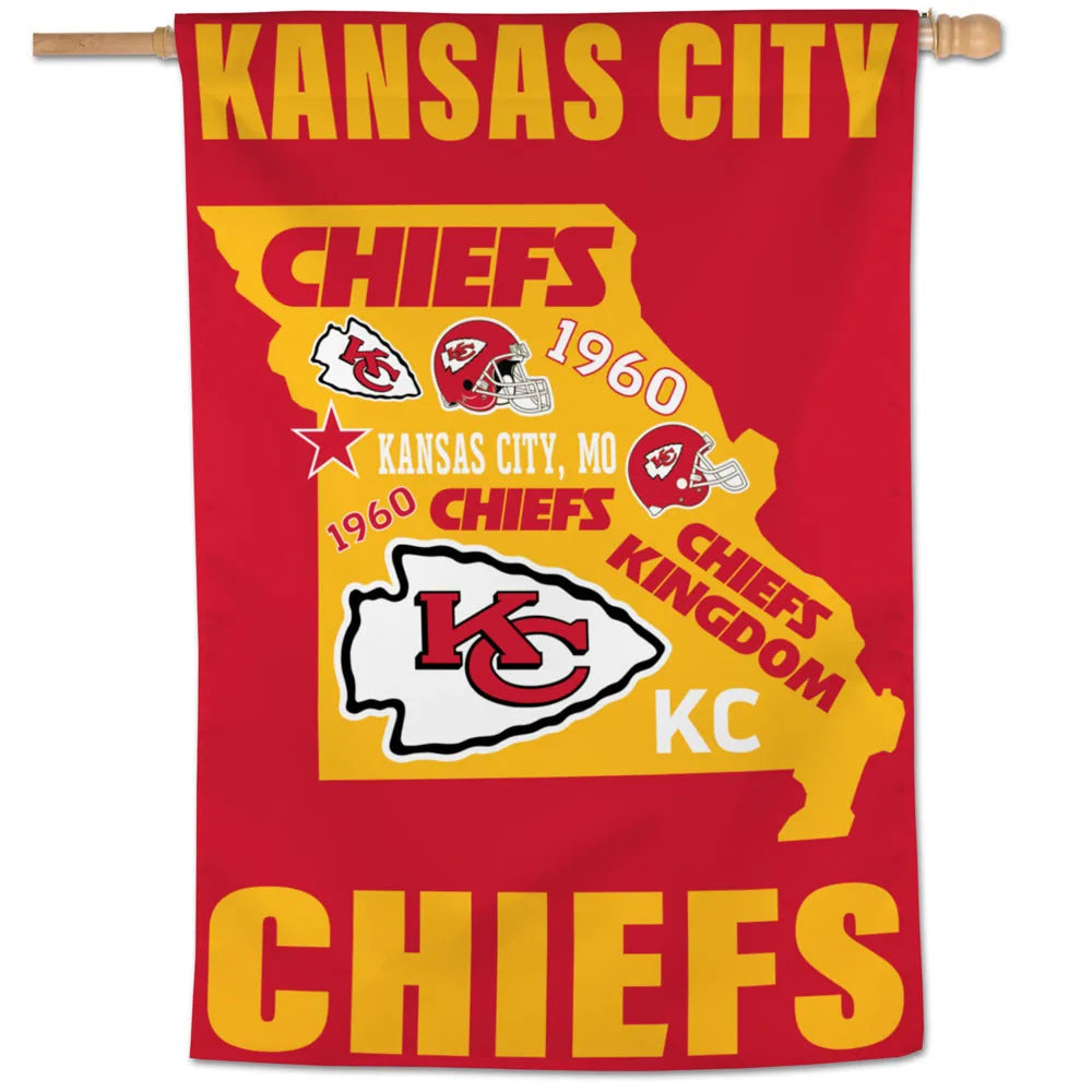 Kansas City Chiefs Vertical Flag 28" x 40"