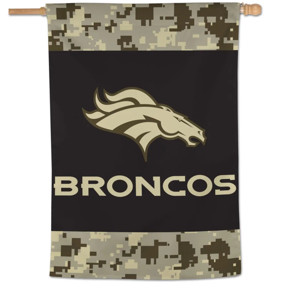 Denver Broncos DIGI CAMO Vertical Flag 28" x 40"