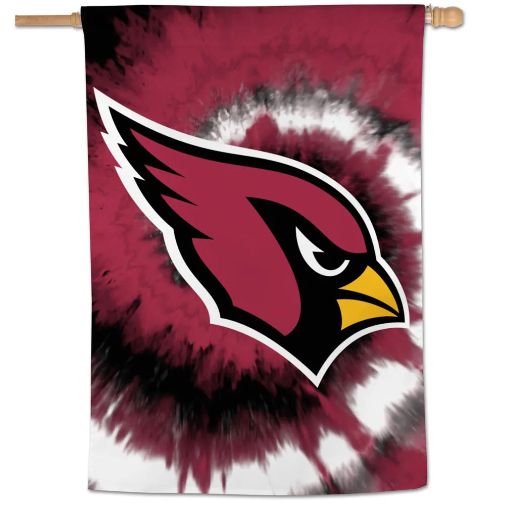 Arizona Cardinals Tie Dye Vertical Flag 28" x 40"
