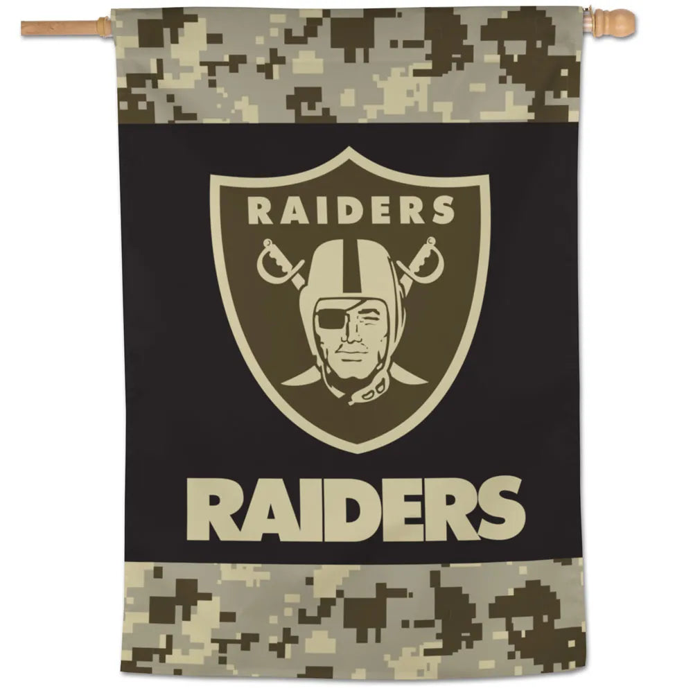 Las Vegas Raiders DIGI CAMO Vertical Flag 28" x 40"