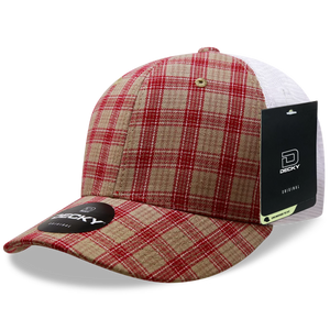 Decky Headwear 6017 in Plaid Patterns, Set 1