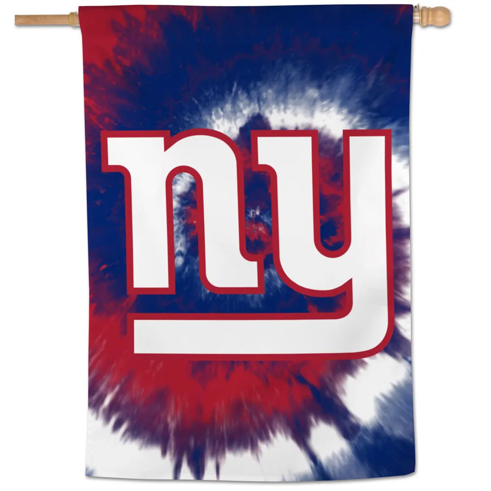 New York Giants Tie Dye Vertical Flag 28" x 40"