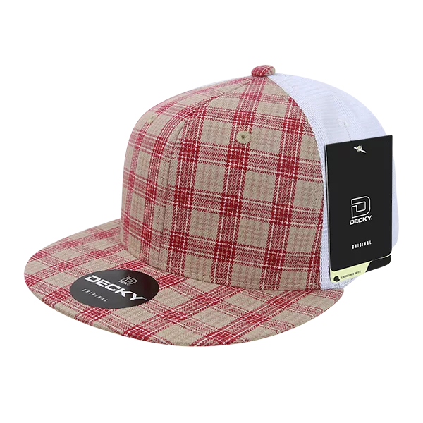 Decky Headwear 6015 in Plaid Patterns, Set 1