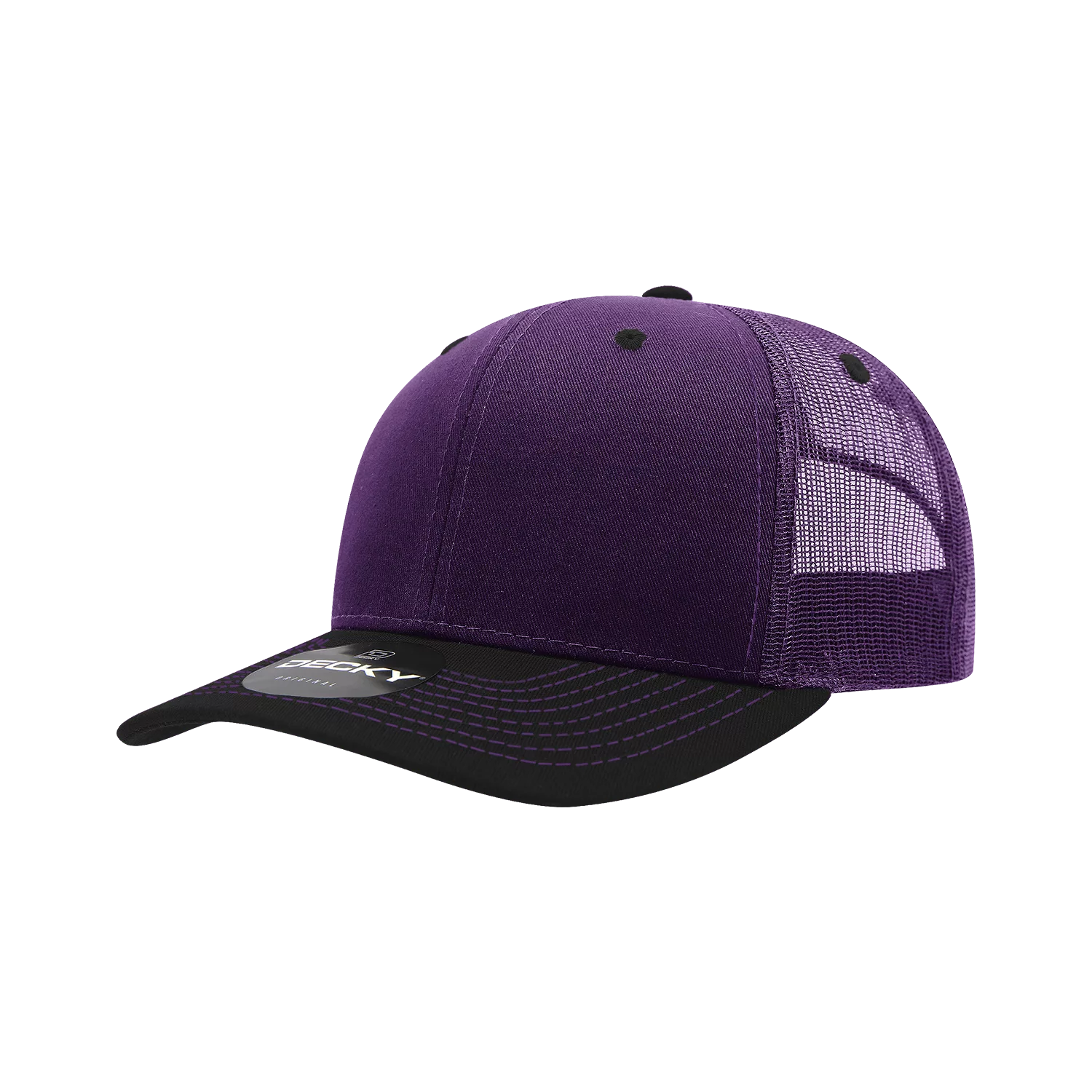 Decky Headwear 6031 in Dual-Colors (Embroidered with Your Logo)