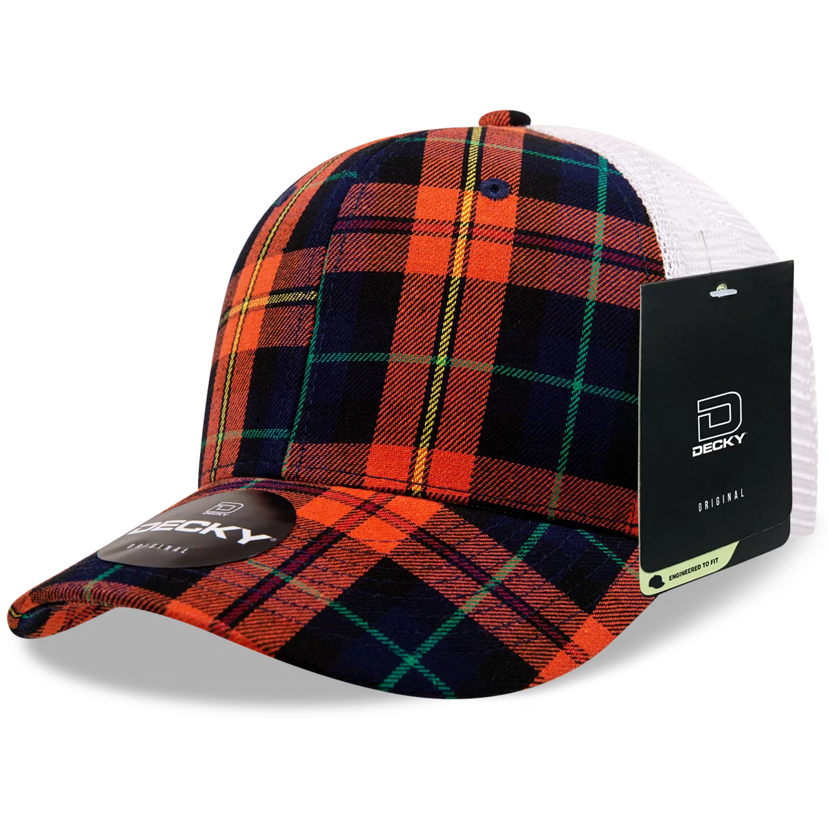 Decky Headwear 6017 in Plaid Patterns, Set 1