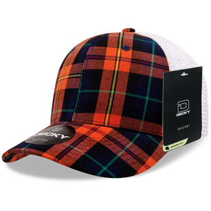 Decky Headwear 6017 in Plaid Patterns, Set 1