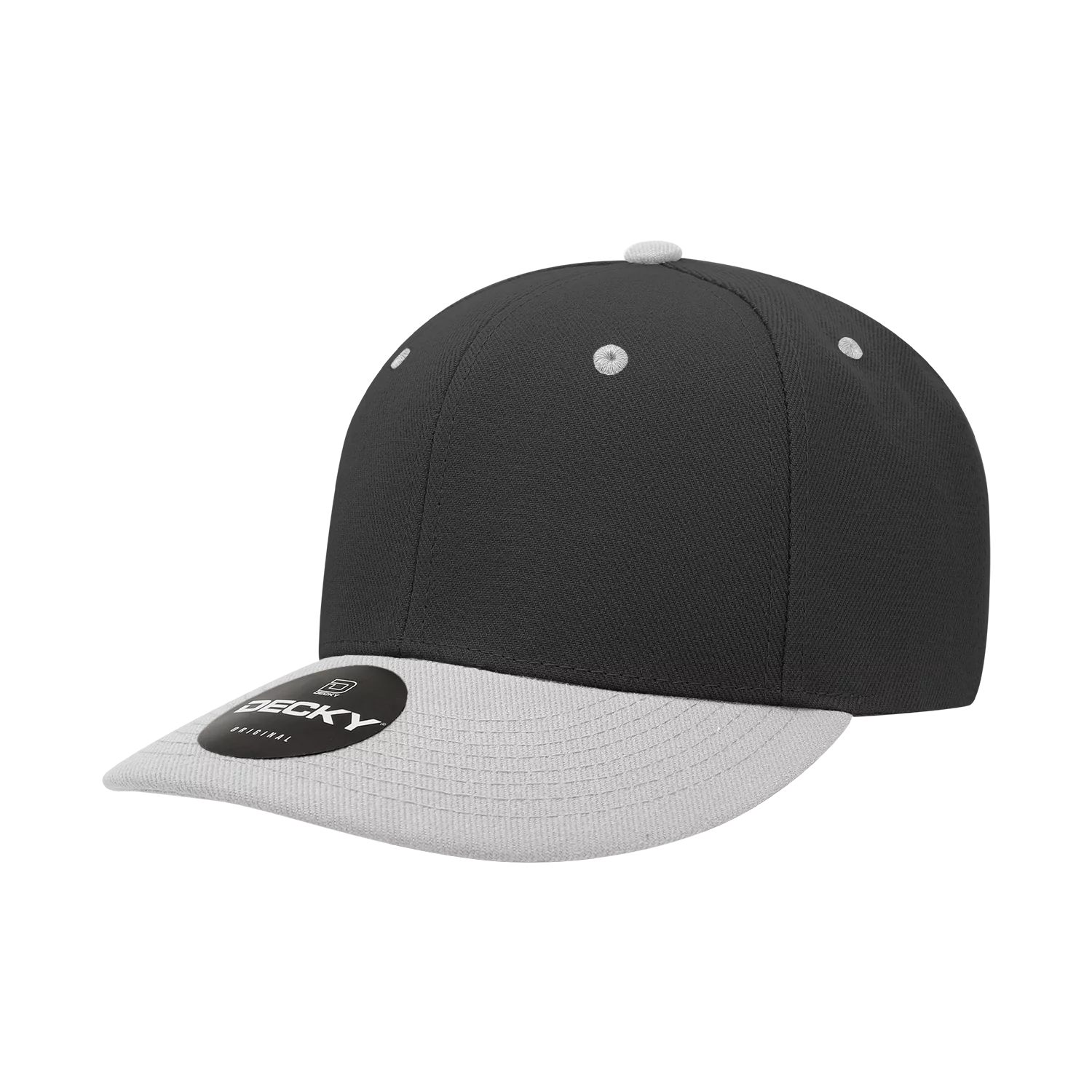 Decky Headwear 207 in Solid and Dual-Colors (Embroidered with Your Logo)