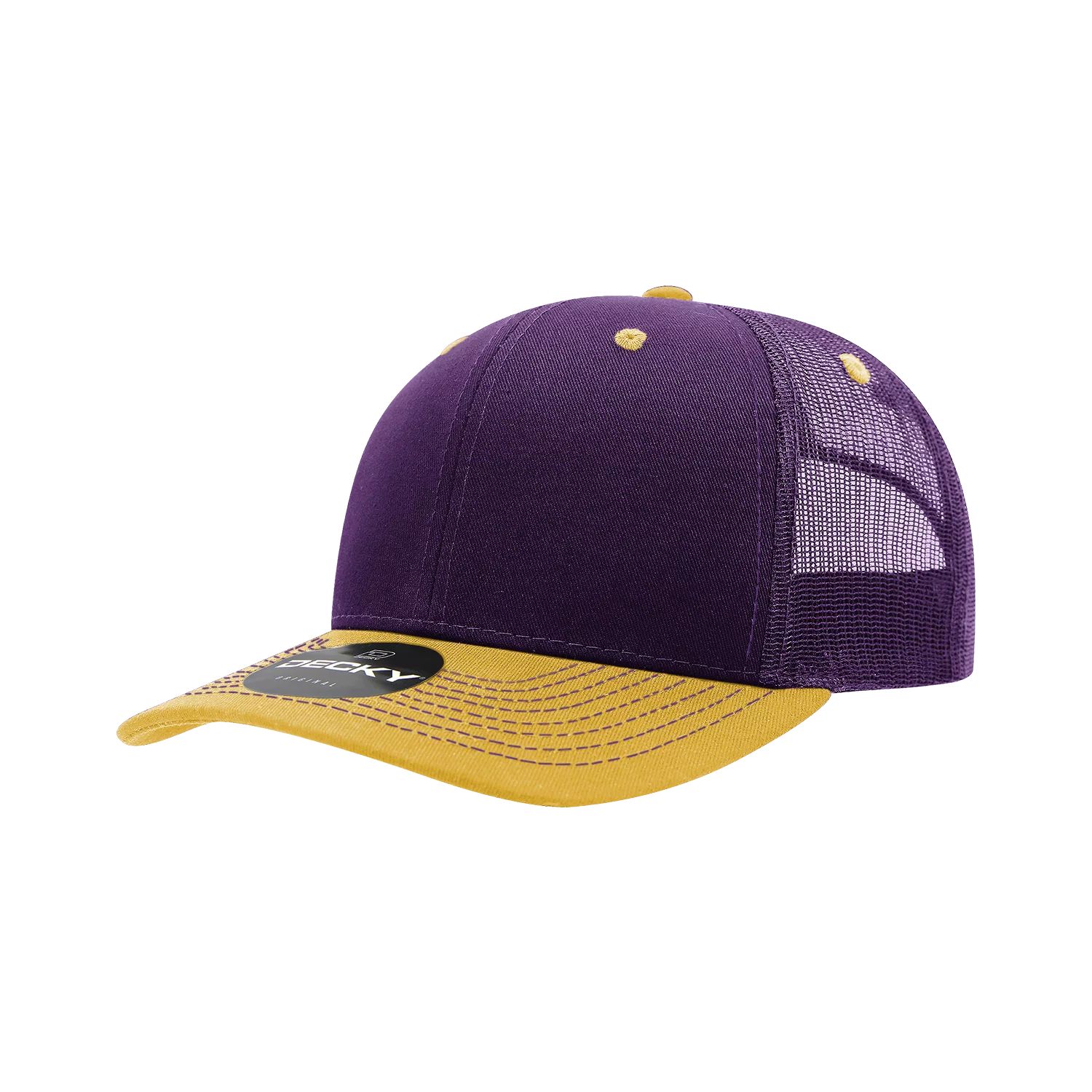 Decky Headwear 6031 in Dual-Colors (Embroidered with Your Logo)