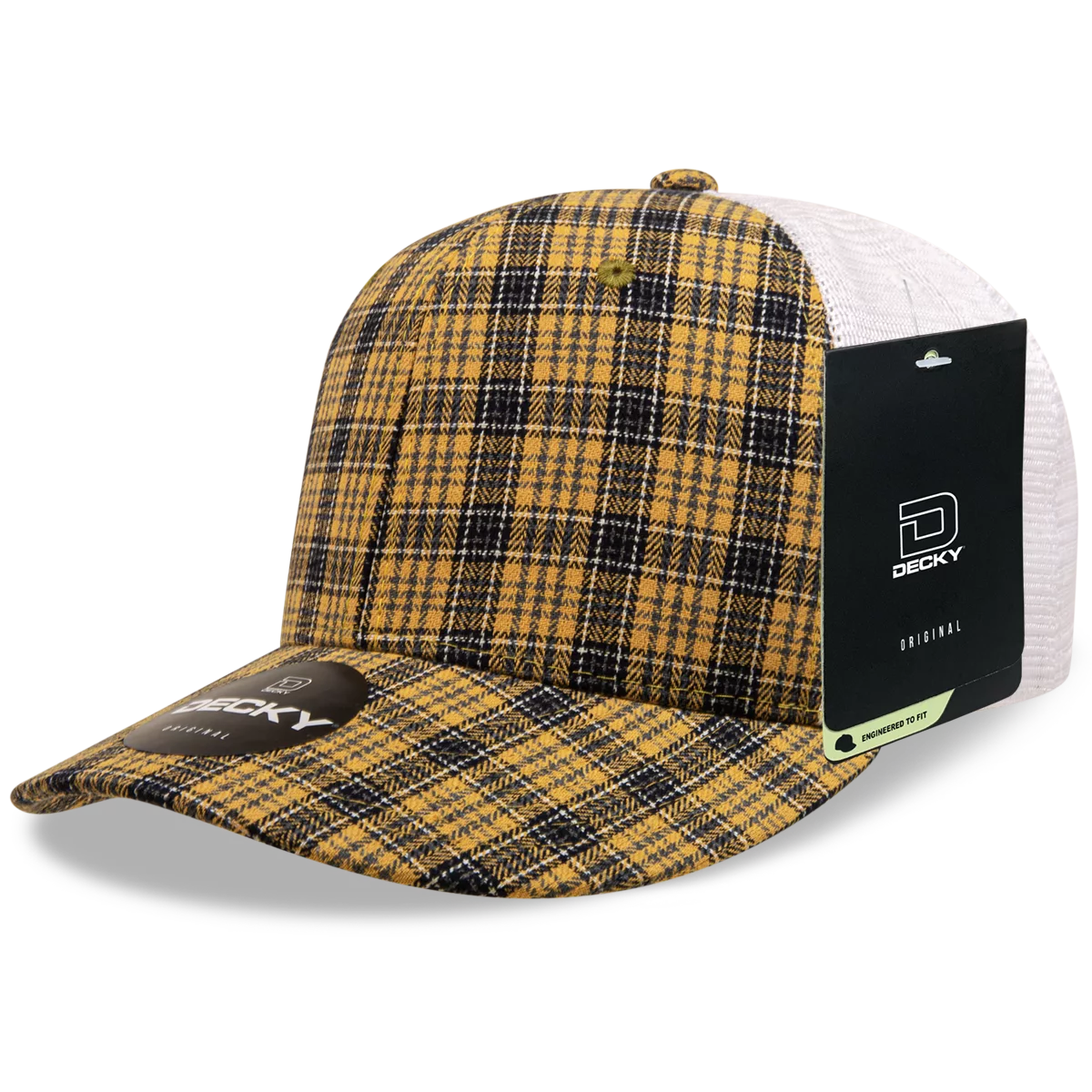 Decky Headwear 6017 in Plaid Patterns, Set 1