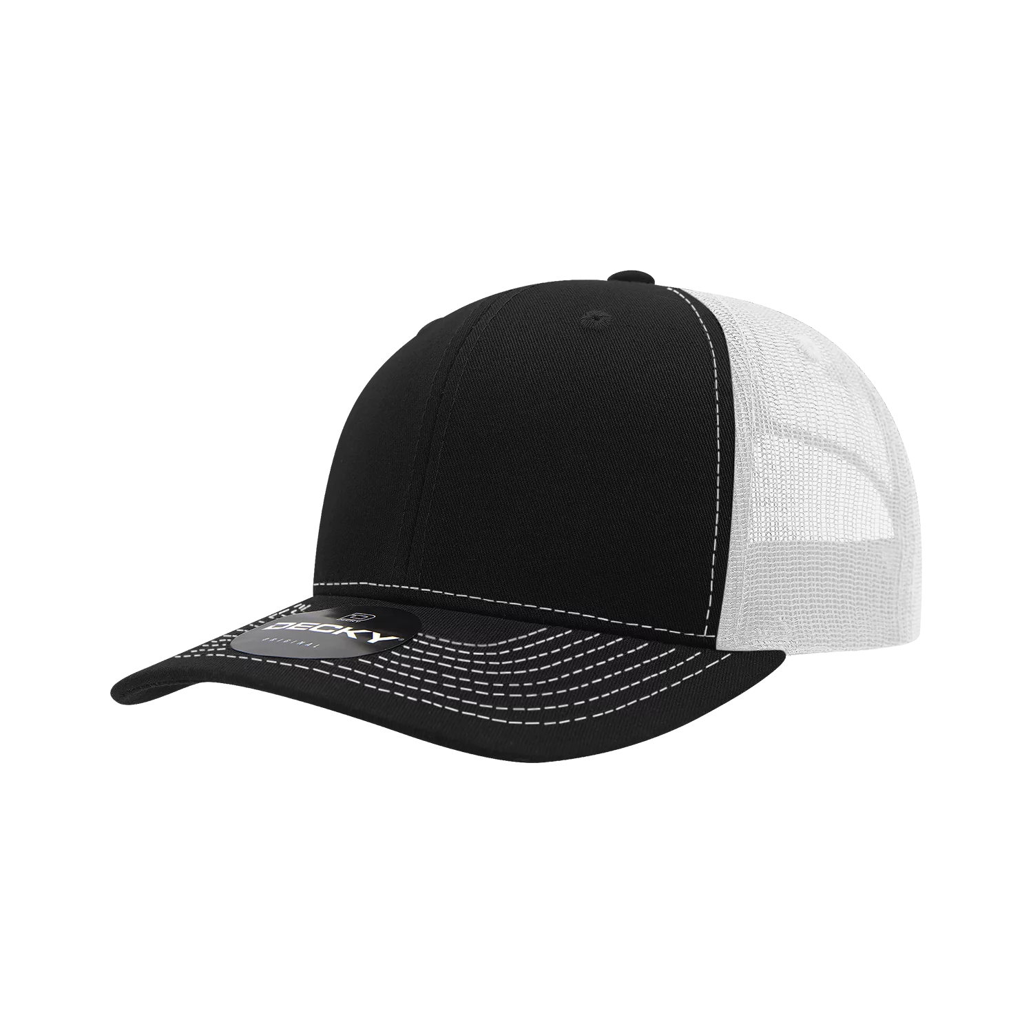 Decky Headwear 6031 in Tri-Colors (Embroidered with Your Logo)
