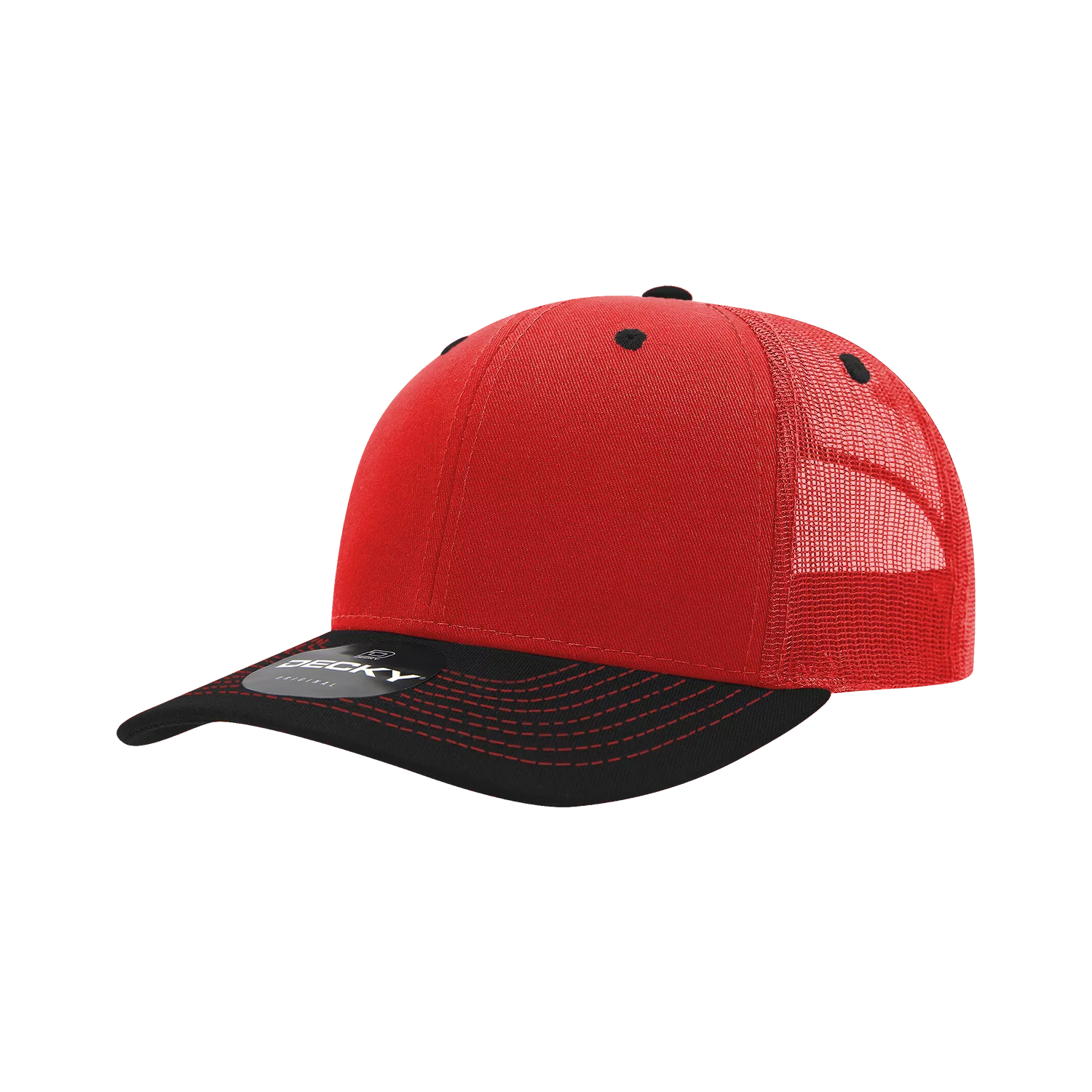 Decky Headwear 6031 in Dual-Colors (Embroidered with Your Logo)