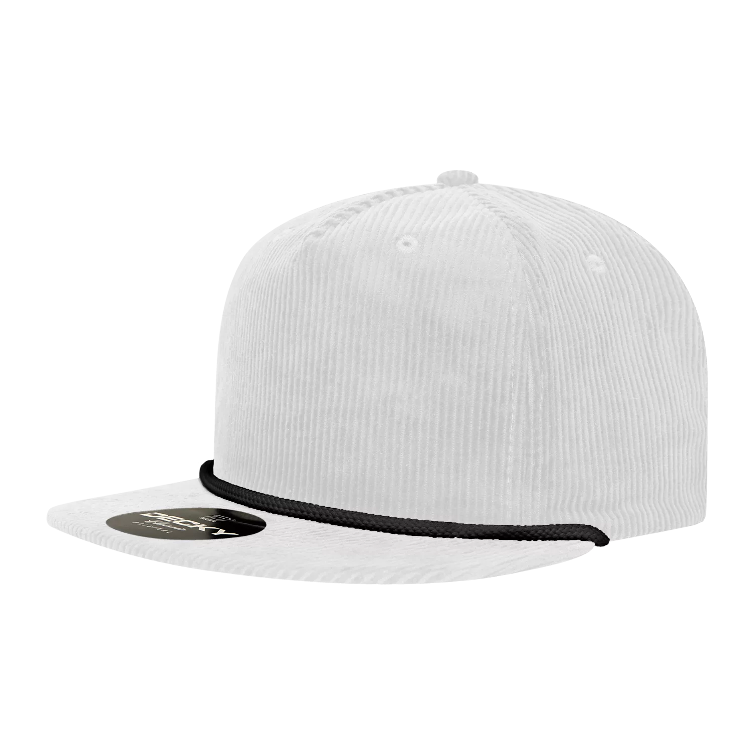 Decky Headwear 6043 in Solid and Dual-Colors (Embroidered with Your Logo)