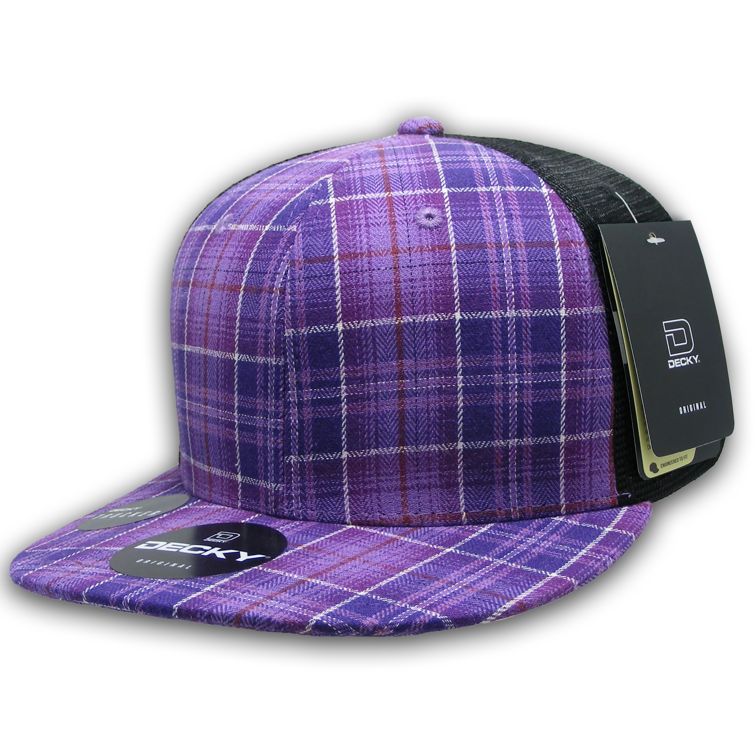 Decky Headwear 6016 in Plaid Patterns
